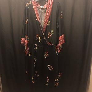 Floral Kimono Dress